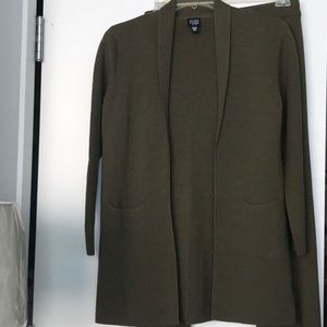 EILEEN FISHER washable wool crepe suit